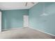 Living room with a neutral carpet, ceiling fan and bright walls at 5144 City St # 238, Orlando, FL 32839