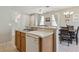 Well-maintained kitchen seamlessly connects to the living and dining areas at 612 Old Pine Ct, Sanford, FL 32773