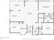 A floorplan showing the layout of the home at 6133 Seagull Ln, Lakeland, FL 33809