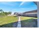 Expansive backyard featuring a charming gazebo, perfect for outdoor gatherings at 859 Neuse Ave, Orlando, FL 32804