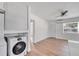 Bright living room with wood-look flooring and an open layout at 859 Neuse Ave, Orlando, FL 32804