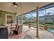 Inviting screened patio featuring comfortable seating and a relaxing view of the sparkling pool at 1002 Ohanlon Ct, Oviedo, FL 32765
