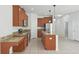 Spacious kitchen with stainless steel appliances, granite countertops, and ample counter space at 1893 Rafton Rd, Apopka, FL 32703