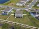 Aerial view of property displaying the spacious fenced-in backyard at 2189 Weatherly Way, Orlando, FL 32820