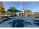 Community playground with swings, slides, and a covered play area at 3006 Mandolin Dr, Kissimmee, FL 34744