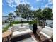 Waterfront balcony featuring comfortable seating, stunning water views, and privacy at 382 Riverside Dr, Ormond Beach, FL 32176