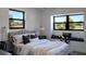 Bright bedroom with large windows and cozy reading nook at 382 Riverside Dr, Ormond Beach, FL 32176