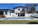 View of the pool and house, with a small balcony and backyard space at 382 Riverside Dr, Ormond Beach, FL 32176