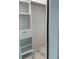 Walk-in closet with custom shelving at 382 Riverside Dr, Ormond Beach, FL 32176