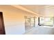 Covered patio with sliding doors that provides a relaxing outdoor space at 1420 Continental Dr, Daytona Beach, FL 32117