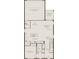 Layout of the first floor showing the kitchen, gathering room, and cafe at 1977 Branched Oak Rd, St Cloud, FL 34771