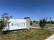 Community entrance sign reading 'Trinity Place' at 2036 Iorio Dr, St Cloud, FL 34771