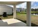 View of the lake from the concrete patio at 2036 Iorio Dr, St Cloud, FL 34771