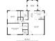 A floor plan showcasing the layout of the home with dimensions for each room at 3226 S Peninsula Dr, Daytona Beach Shores, FL 32118