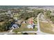 Aerial view of a well-maintained property with a large lot and residential surroundings at 4590 Sw 99Th St, Ocala, FL 34476