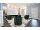 Stylish living room with fireplace, designer furniture, and modern decor creates a cozy atmosphere at 5006 Legacy Oaks Dr, Orlando, FL 32839