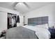 Bedroom featuring closet, natural light, and comfortable bed at 639 Mesilla Dr, Kissimmee, FL 34758
