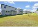 Spacious backyard with green grass and privacy fence, ideal for outdoor activities at 869 Rivers Crossing St, Clermont, FL 34714