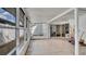 Enclosed patio featuring tile floors and ample space for entertaining at 11336 Bingham Ct, Orlando, FL 32837