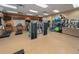 Well-equipped gym with treadmills, weight machines, and fitness balls at 12527 Floridays Resort Dr # 401E, Orlando, FL 32821