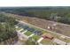 An aerial view of a planned residential neighborhood with neatly placed houses and landscaped yards at 17052 Sw 44Th Cir, Ocala, FL 34473