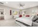 Spacious main bedroom featuring neutral tones and carpet flooring at 19313 Pummelo Dr, Orlando, FL 32827