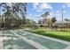 Community shuffleboard courts with lush landscaping, offering recreational amenities at 2539 Antilles Dr, Winter Park, FL 32792