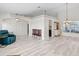 Bright living room with wood floors, white walls, and archway feature, blending modern style at 2540 Courtland Blvd, Deltona, FL 32738