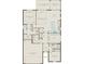Open floor plan featuring gathering room, owner's suite, kitchen, flex room, and 2 car garage at 2721 Serenity Meadow Dr, Kissimmee, FL 34744