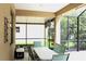 Covered patio with a ceiling fan and outdoor seating at 3039 Boating Blvd. Blvd, Kissimmee, FL 34746