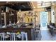 Relax and unwind in the bar area with a nautical theme including seahorse decor and license plates at 394 Captiva Dr, Davenport, FL 33896
