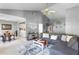 Bright living room open to the dining area, perfect for entertaining and relaxation at 5273 Tunbridge Wells Ln # 1601, Orlando, FL 32812