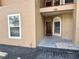 Inviting condo entryway featuring classic design elements at 8830 Coral Palms Ct # A, Kissimmee, FL 34747