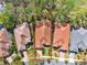 Aerial view of the house showcasing its tile roof at 9346 San Jose Blvd, Howey In The Hills, FL 34737