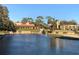 Scenic view of the building from across the lake at 9346 San Jose Blvd, Howey In The Hills, FL 34737