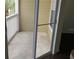 Private balcony featuring tile flooring and white railings at 1083 S Hiawassee Rd # 635, Orlando, FL 32835
