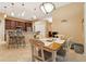 Eat-in kitchen area features stainless steel appliances and comfortable seating at 1232 Scandia Ter, Oviedo, FL 32765