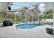 Relaxing screened-in pool area for outdoor enjoyment and leisure at 1232 Scandia Ter, Oviedo, FL 32765