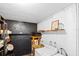 Laundry room featuring washer and dryer hookups and a utility sink at 1815 6Th Se St, Winter Haven, FL 33880