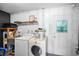 Laundry room featuring washer and dryer hookups and a utility sink at 1815 6Th Se St, Winter Haven, FL 33880