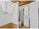 Cozy bathroom features a standing shower and white vanity at 295 W Charlotte Ave, Eustis, FL 32726