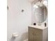 Bathroom features a modern vanity with updated fixtures at 3408 Idlegrove Ct, Orlando, FL 32822