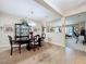 Open dining area adjacent to living spaces, perfect for entertaining and Gathering meals at 3620 Chandler Estates Dr, Apopka, FL 32712