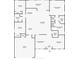 Detailed floor plan outlining room dimensions and layout, featuring bedrooms, bathrooms and common areas at 3620 Chandler Estates Dr, Apopka, FL 32712