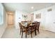 Dining room with views of the entry and nice decorations at 3764 Shoveler Ave, Leesburg, FL 34748