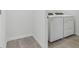 Well-equipped laundry area with new Whirlpool washer and dryer set at 3872 Giorgio Dr, Winter Haven, FL 33884