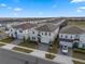 Exterior elevation of new two-story single Gathering homes each with attached garage at 4353 Lana Ave, Davenport, FL 33897