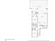 Detailed floor plan showcasing the layout of the home, including the primary bedroom, kitchen, and living room at 4353 Lana Ave, Davenport, FL 33897
