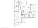 Detailed floor plan of the house with dimensions and layout of rooms at 4419 Liberty Bell Cv, Orlando, FL 32817