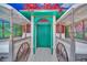 Themed room offering custom wagon-style beds, muraled walls, and a painted sky ceiling at 480 Burma St, Kissimmee, FL 34747